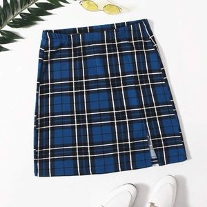 Plaid skirt